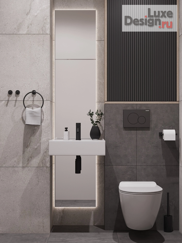 Дизайн интерьера ванной "Дизайн санузла" (фото 2)