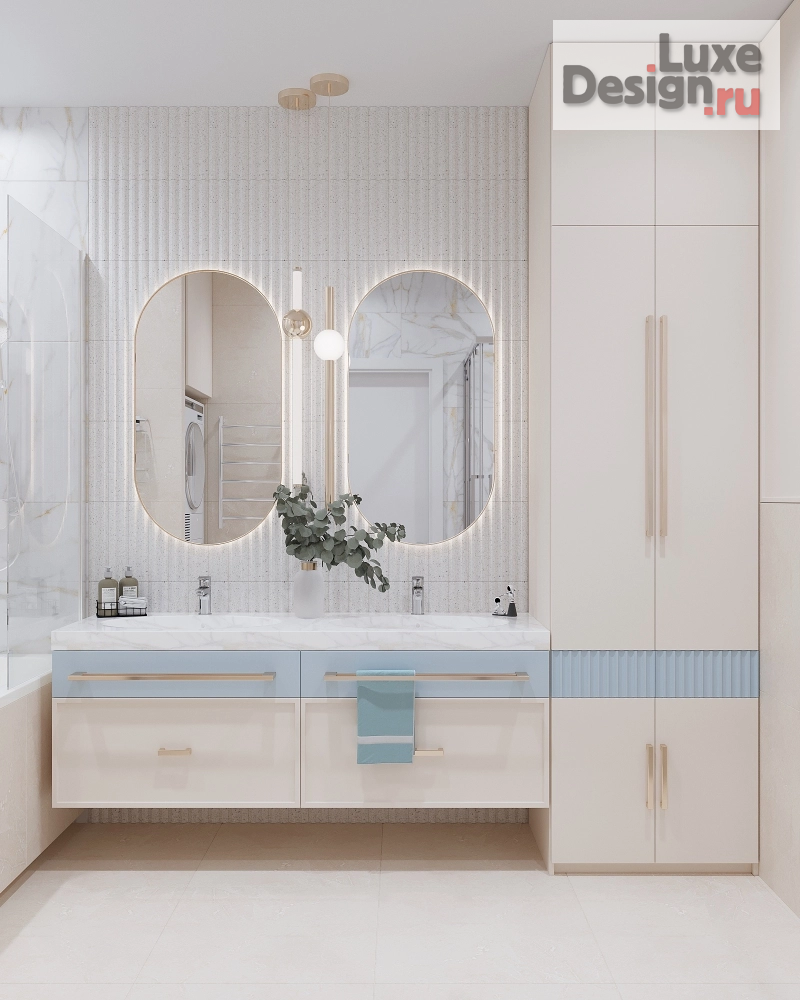 Дизайн интерьера ванной "Ванная комната" (фото 1)