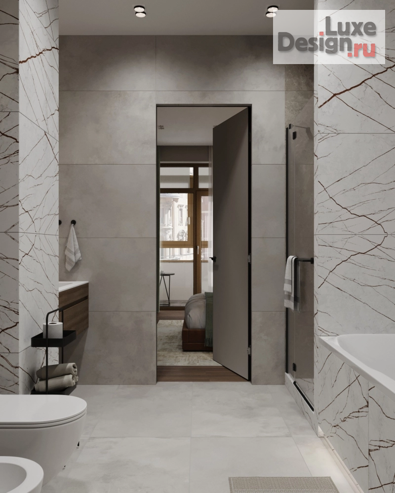 Дизайн интерьера ванной "Дизайн ванной комнаты" (фото 4)