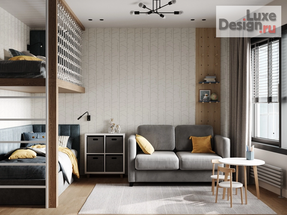 Дизайн интерьера детской "Детская комната" (фото 7)