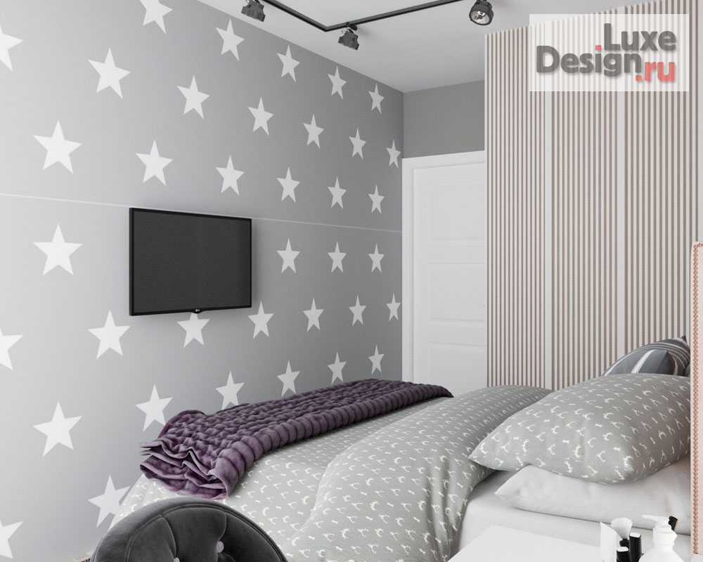 Дизайн интерьера детской "Комната подростка" (фото 2)