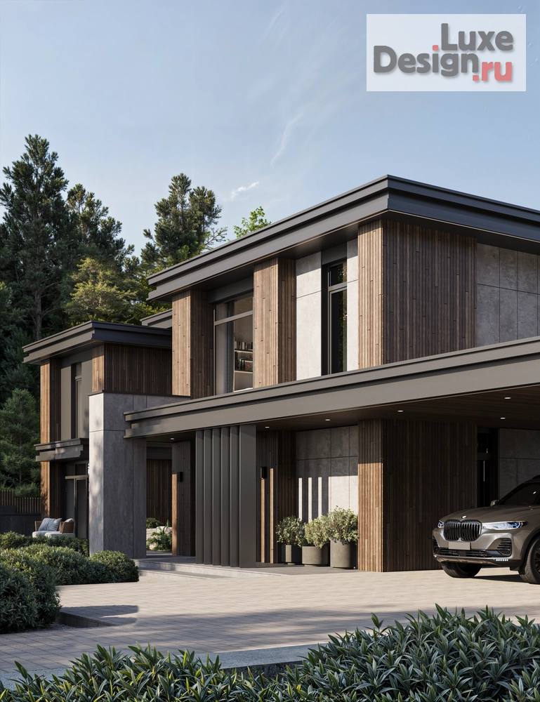 Частная архитектура "Дом у заповедника" (фото 6)