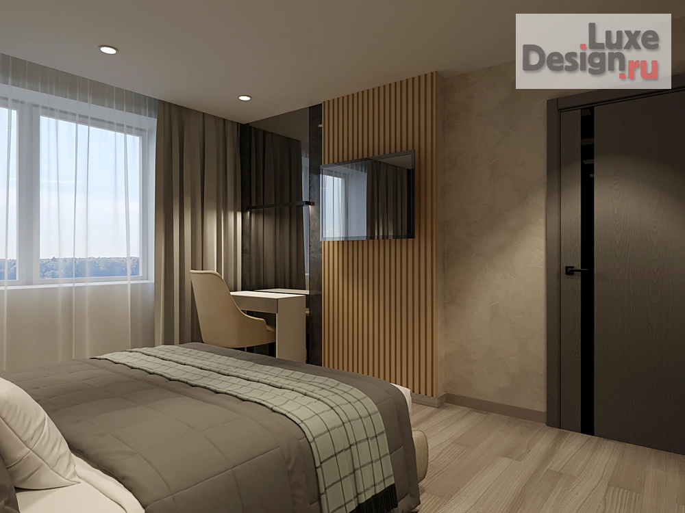 Дизайн интерьера двухкомнатной квартиры "Проект квартиры в ЖК "Сказка"" (фото 6)