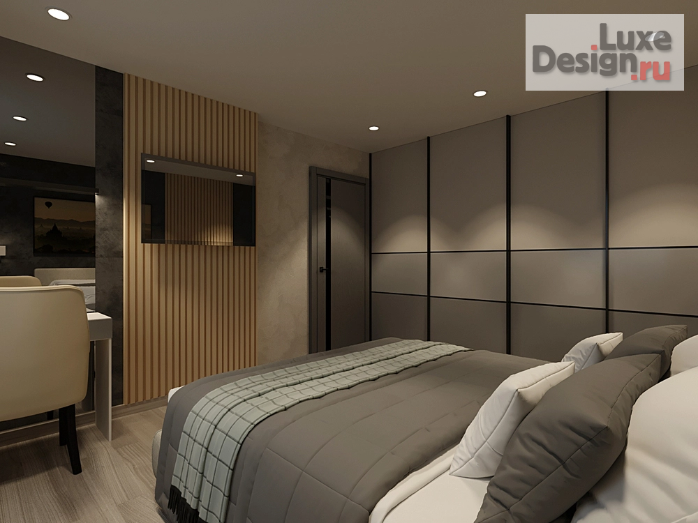 Дизайн интерьера двухкомнатной квартиры "Проект квартиры в ЖК "Сказка"" (фото 5)