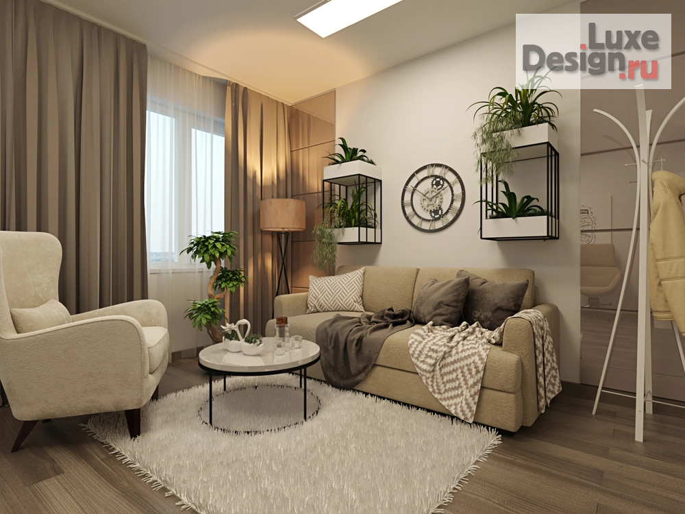 Дизайн интерьера офиса "Кабинеты психологов" (фото 1)