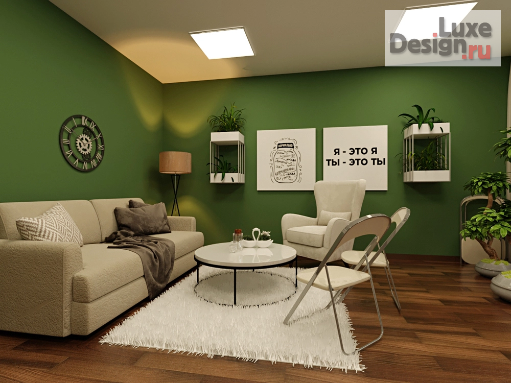 Дизайн интерьера офиса "Кабинеты психологов" (фото 3)