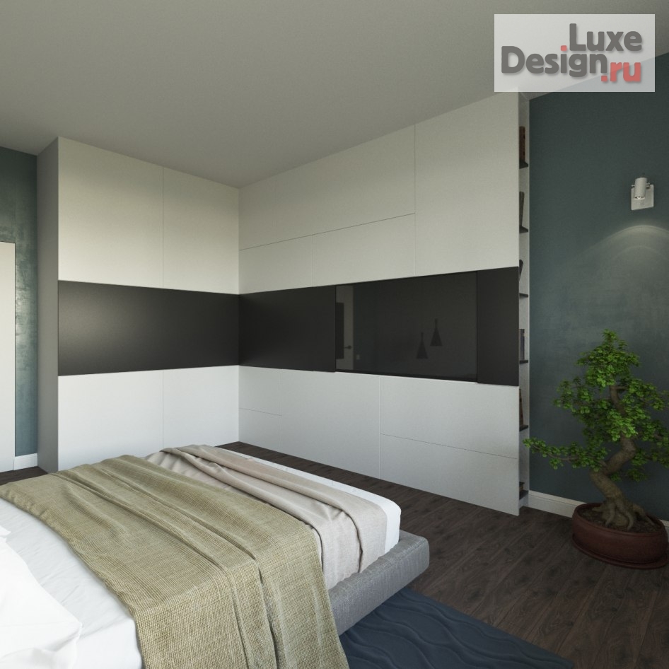 Дизайн интерьера комнаты "Проект спальни" (фото 3)
