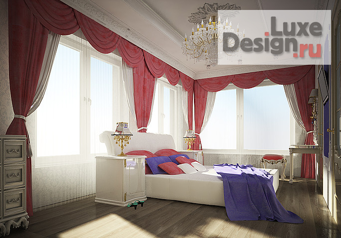 Частная архитектура "спальная комната в загородном доме" (фото 2)