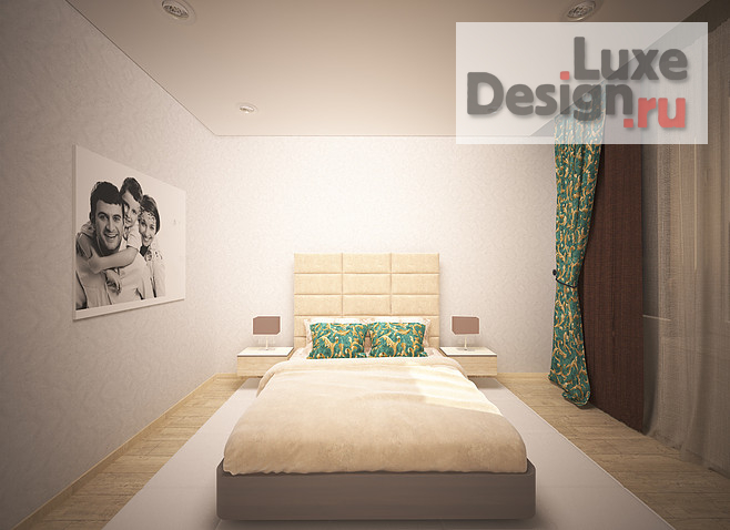 Частная архитектура "спальная комната в современном стиле" (фото 3)