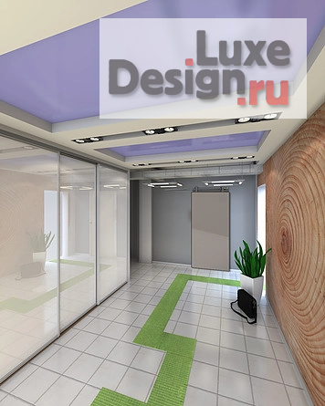Дизайн интерьера офиса "Офис строительной компании 2. Холл." (фото 3)