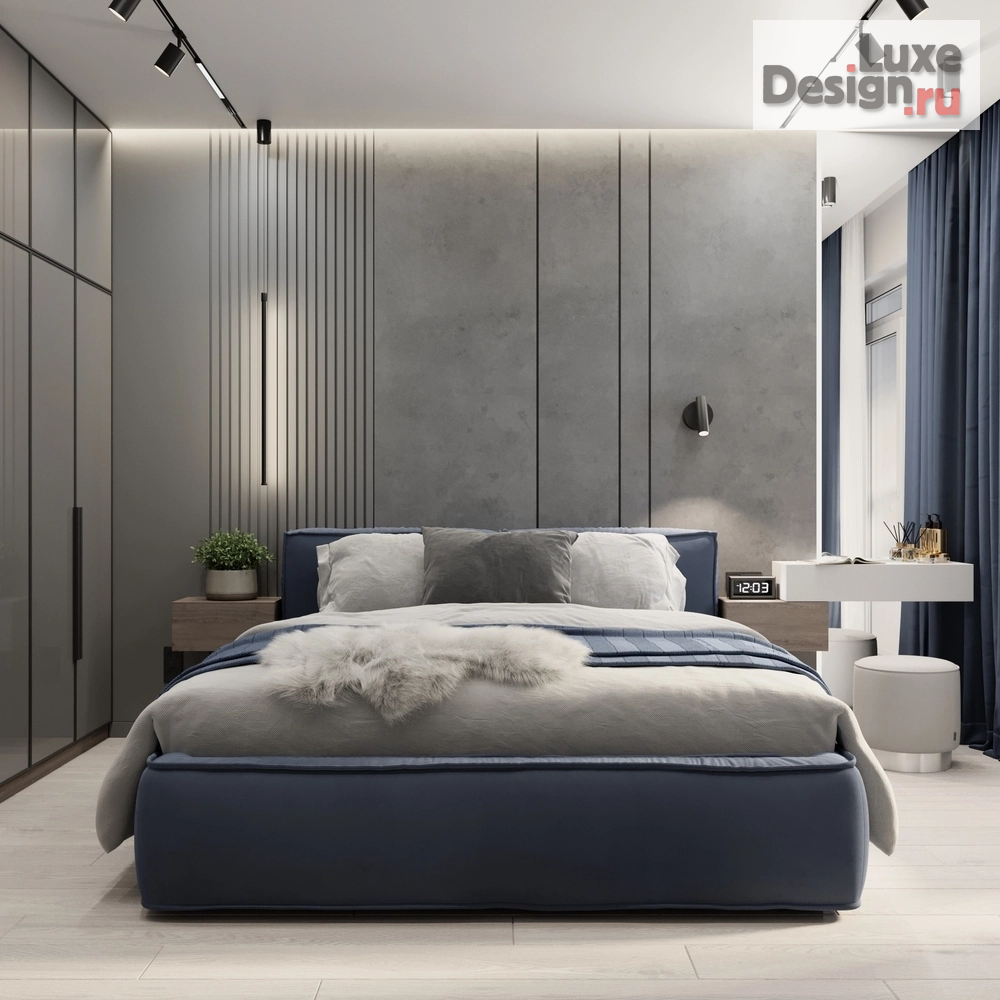 Дизайн интерьера трехкомнатной квартиры "Дизайн интерьера в ЖК Ривьера" (фото 1)