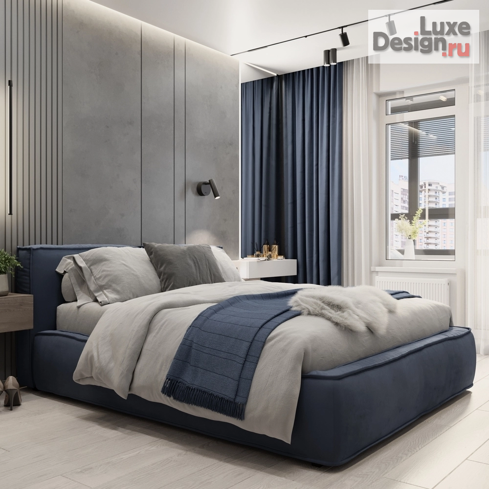 Дизайн интерьера трехкомнатной квартиры "Дизайн интерьера в ЖК Ривьера" (фото 2)