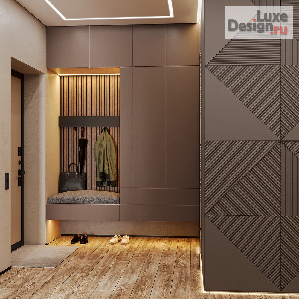 Дизайн интерьера трехкомнатной квартиры "Квартира для молодого человека" (фото 5)