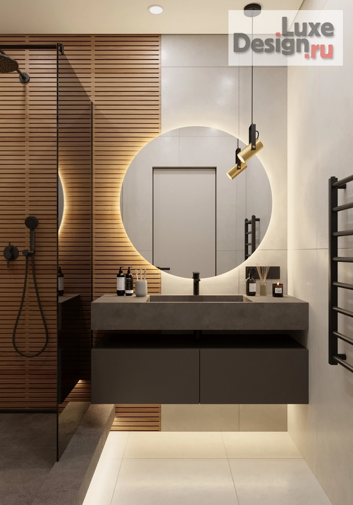 Дизайн интерьера трехкомнатной квартиры "Дизайн интерьера в ЖК Ривьера" (фото 11)