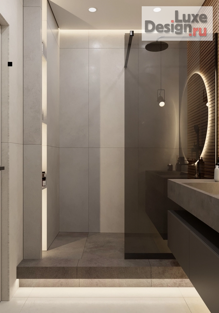 Дизайн интерьера трехкомнатной квартиры "Дизайн интерьера в ЖК Ривьера" (фото 12)