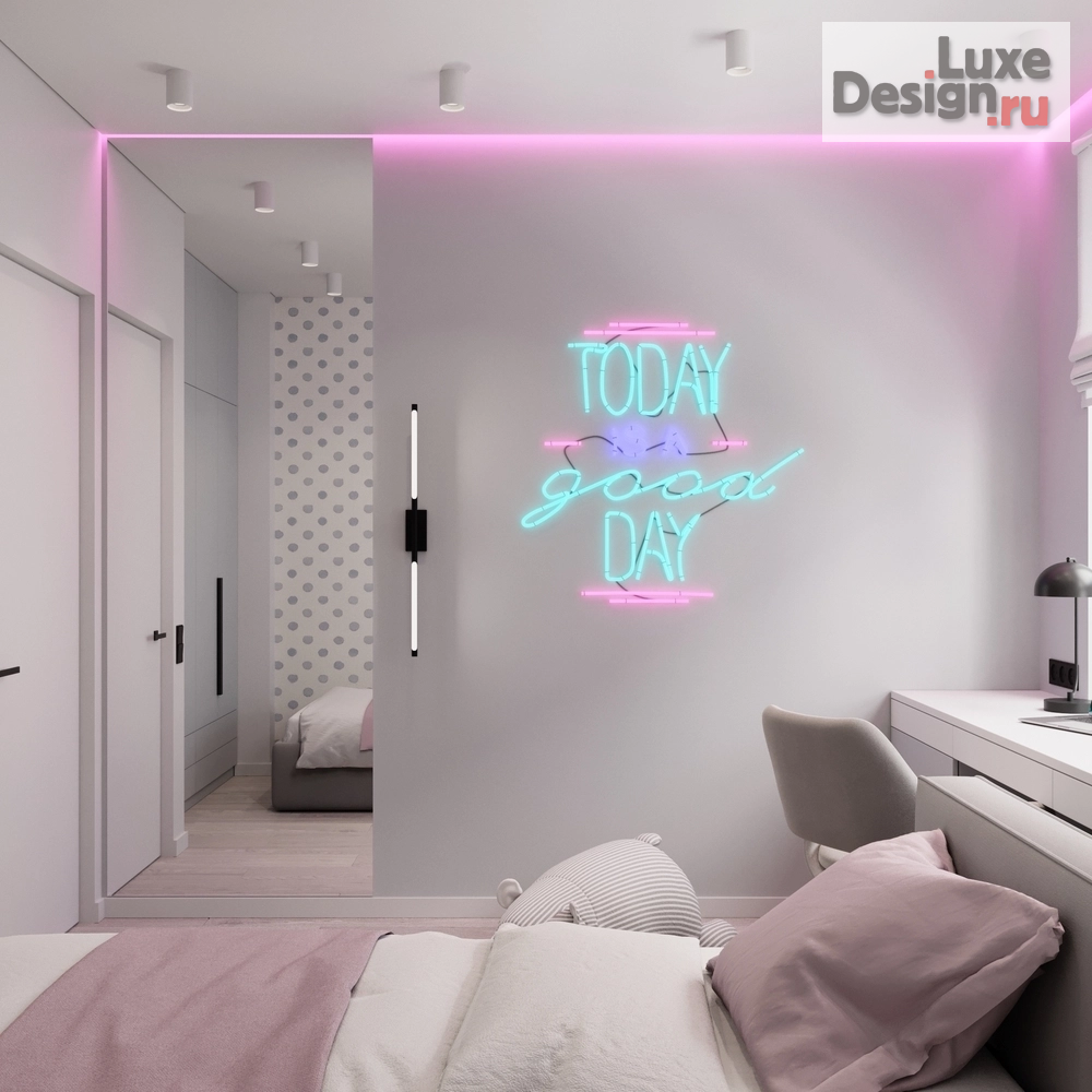 Дизайн интерьера трехкомнатной квартиры "Дизайн интерьера в ЖК Ривьера" (фото 16)