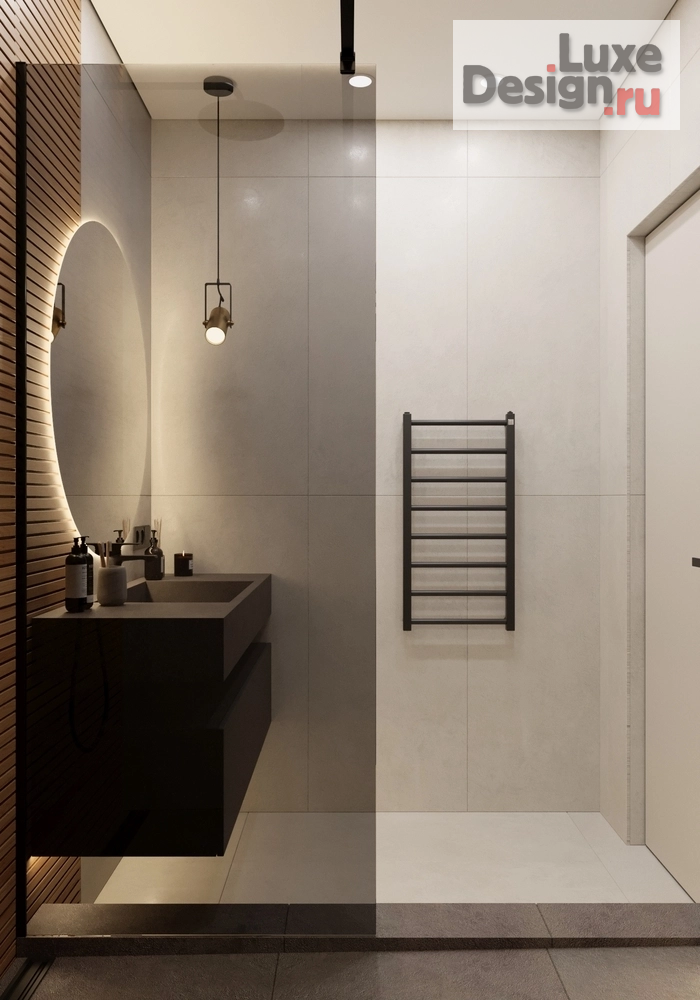 Дизайн интерьера трехкомнатной квартиры "Дизайн интерьера в ЖК Ривьера" (фото 13)