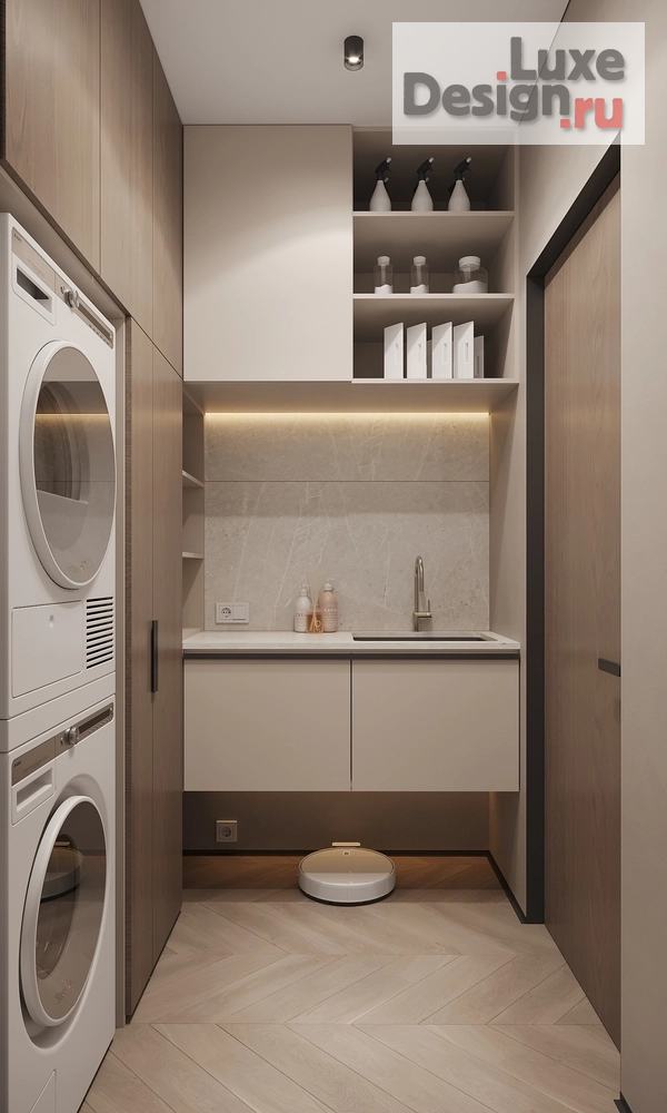 Дизайн интерьера трехкомнатной квартиры "Дизайн интерьера в стиле минимализм" (фото 17)