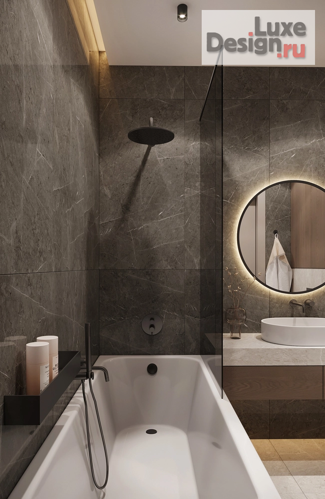 Дизайн интерьера трехкомнатной квартиры "Дизайн интерьера в стиле минимализм" (фото 11)