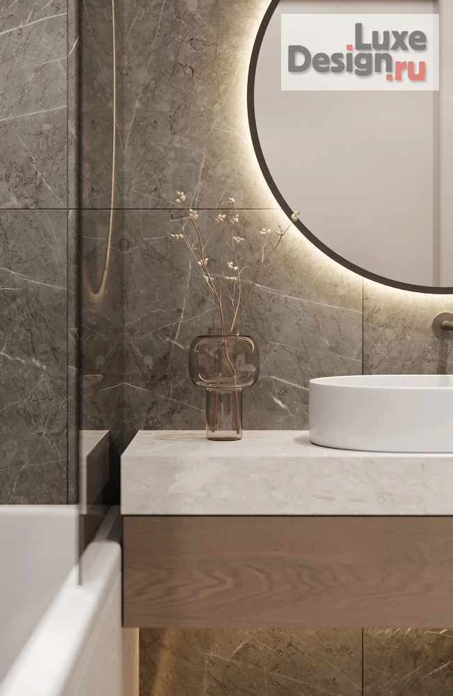 Дизайн интерьера трехкомнатной квартиры "Дизайн интерьера в стиле минимализм" (фото 12)