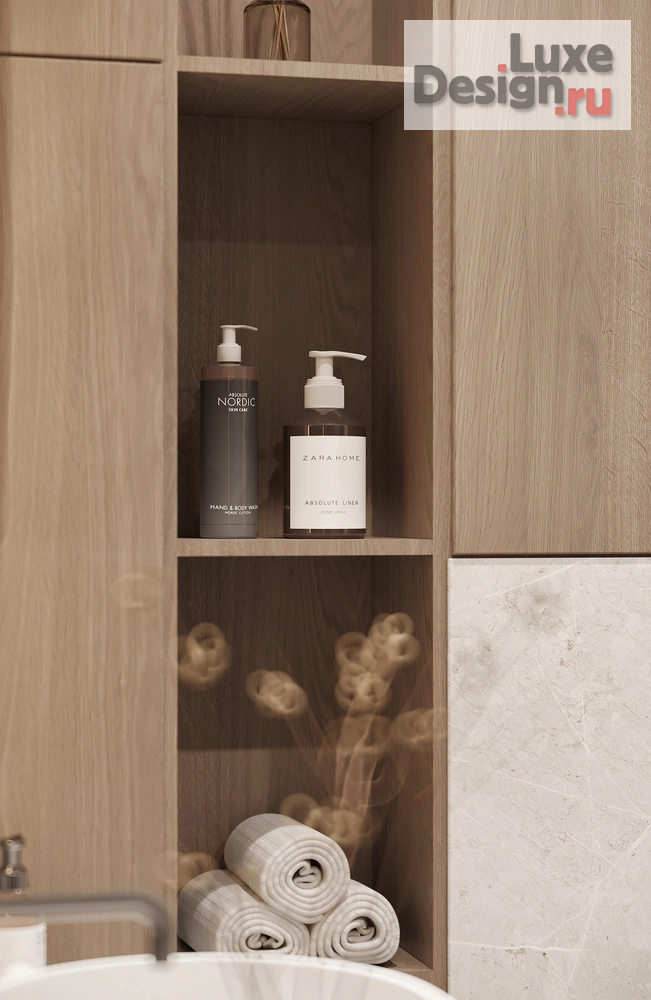 Дизайн интерьера трехкомнатной квартиры "Дизайн интерьера в стиле минимализм" (фото 13)