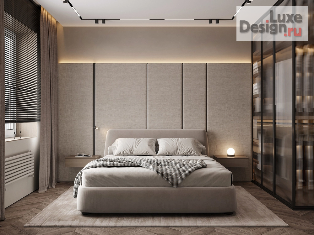 Дизайн интерьера трехкомнатной квартиры "Дизайн интерьера в стиле минимализм" (фото 1)