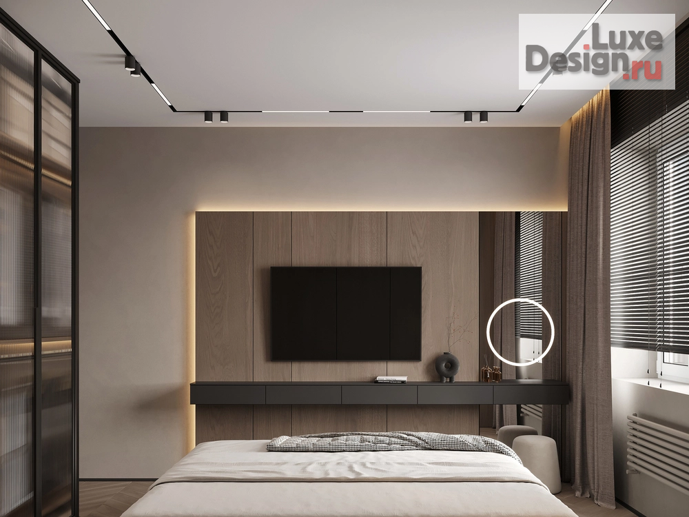 Дизайн интерьера трехкомнатной квартиры "Дизайн интерьера в стиле минимализм" (фото 3)