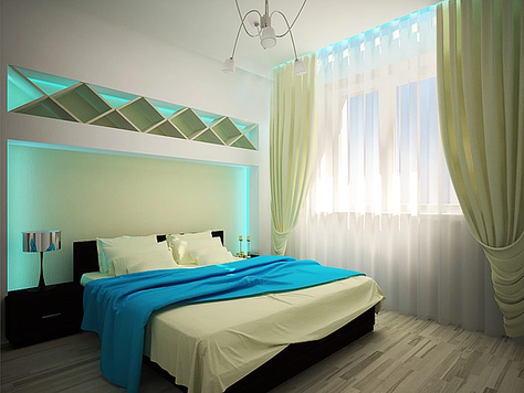 Дизайн интерьера отеля в Ижевске "Гостиничный номер, мини-гостиница "Кама"."