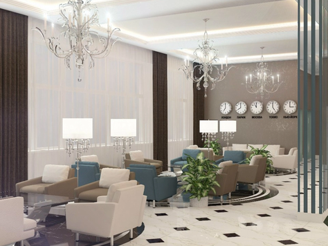 Дизайн интерьера отеля в Ижевске "Проект отеля"